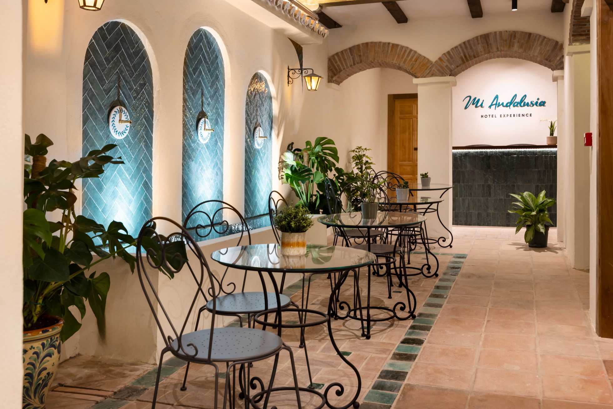 Recepción o zona de descanso de Mi Andalusía Hotel boutique de apartamentos malaga